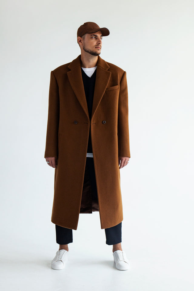 Vikisews Men S Bernard Coat Pattern 1