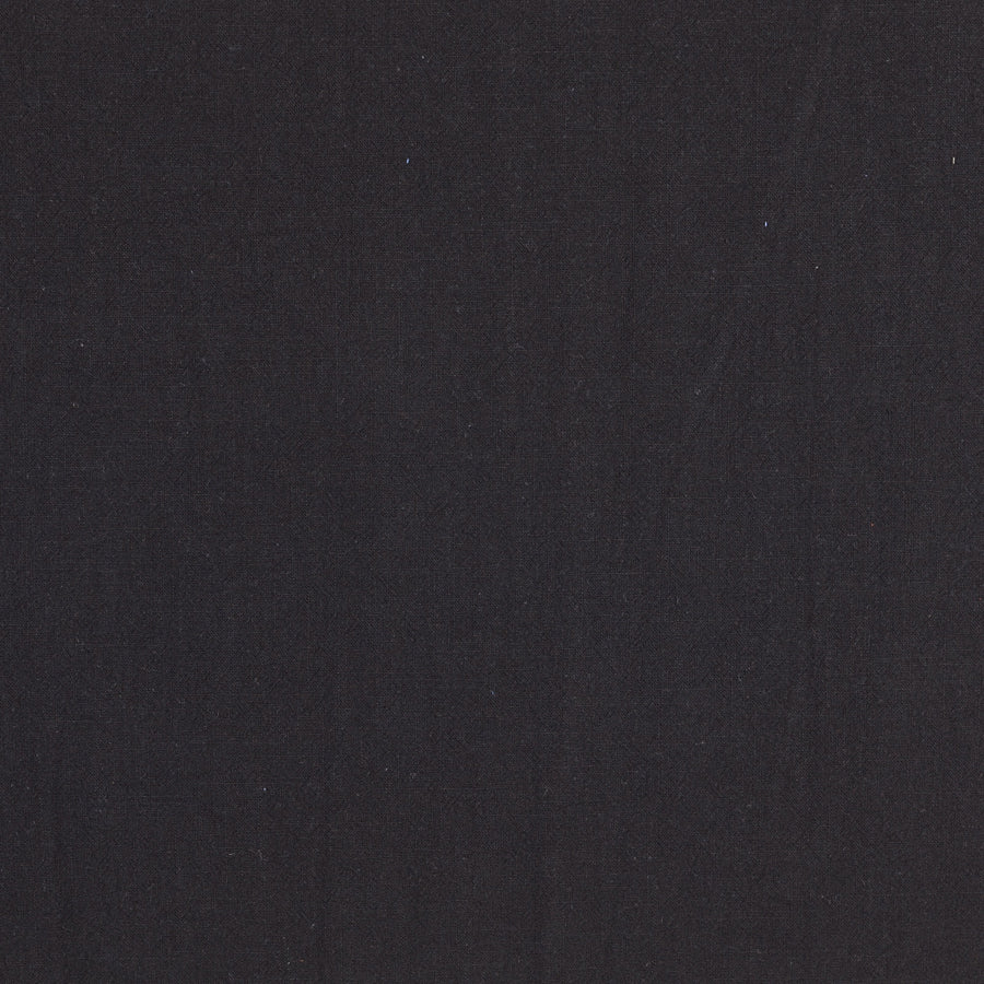 Vintage Cotton Black Oeko Tex Dressmaking Fabric