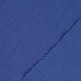 Vintage Cotton Blue Oeko Tex Dressmaking Fabric Fold