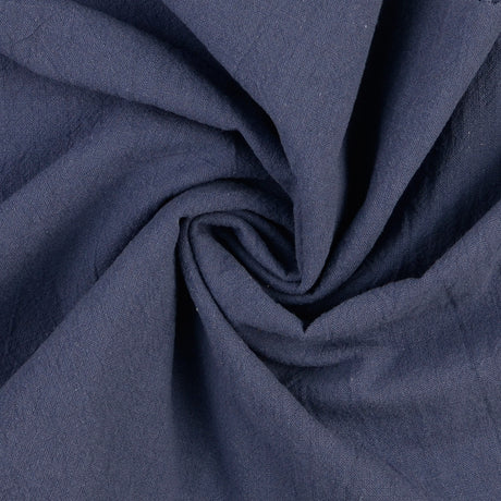 Vintage Cotton Blue Slate Oeko Tex Dressmaking Fabric Twist