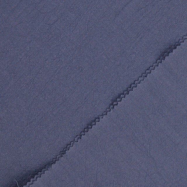 Vintage Cotton Blue Slate Oeko Tex Dressmaking Fold