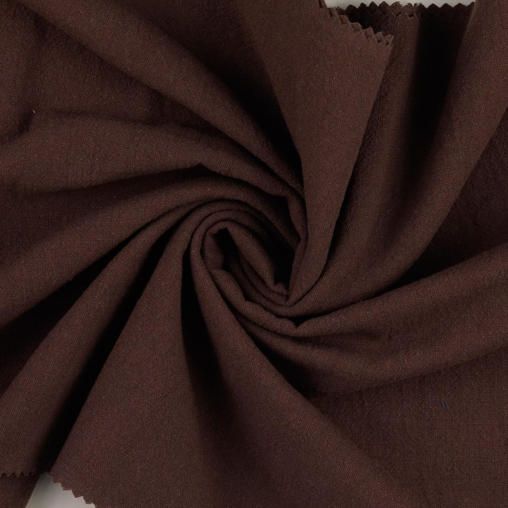 Vintage Cotton Brown Oeko Tex Dressmaking Fabric 2063187007 Twist