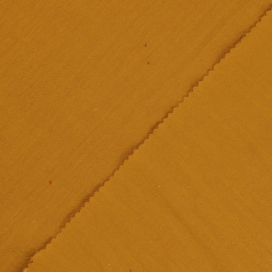 Vintage Cotton Mustard Oeko Tex Dressmaking Fold