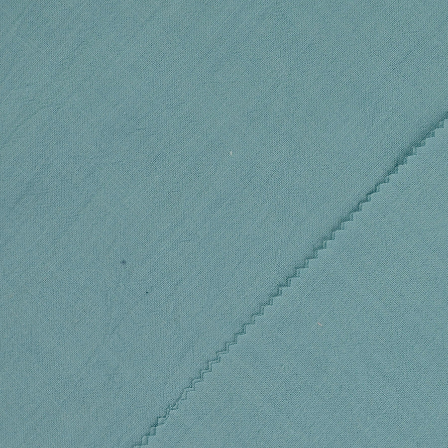 Vintage Cotton Sky Blue Oeko Tex Dressmaking Fabric Fold