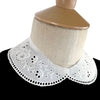 Embroidered Collar - Peter Pan - Tiger Lily - White
