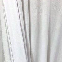Remnant - Viscose Jersey - White (2.4m)