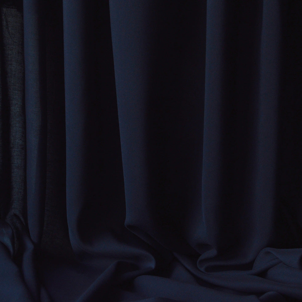 Remnant - Viscose Plain - Navy (2.3m)