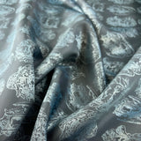 Viscose Acetate Tailors Dress Lining Ezio Set In Blue