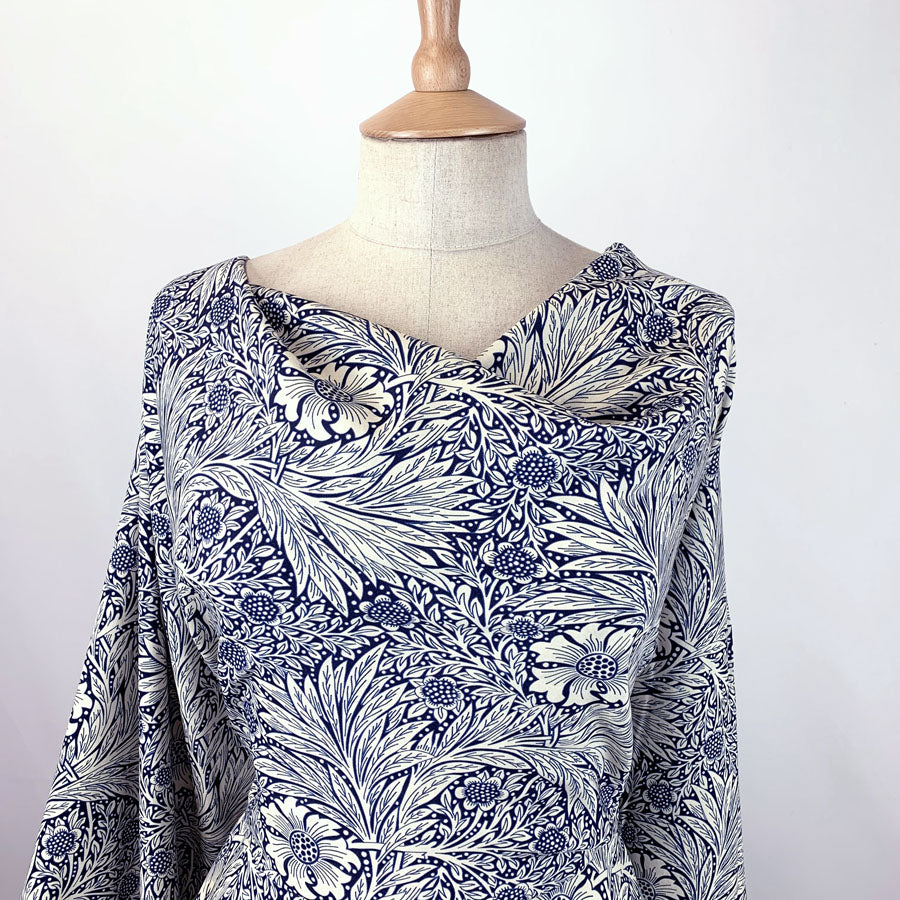 Viscose Challis Billy Floral Bust