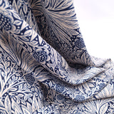 Viscose Challis Billy Floral Close Up
