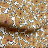 Viscose Challis Dressmaking Fabric Callie Autumn Brown Drape