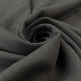 Viscose Elastane Linen Look Dress Fabric Honister Grey Twist 2