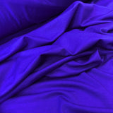 Viscose Jersey Fabric Royal Blue Close Up