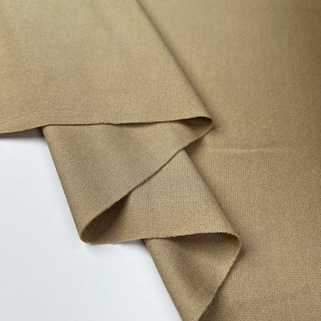 Viscose Jersey Lisle Elastane Ex Designer Italian Deadstock Knit Fabric Fold