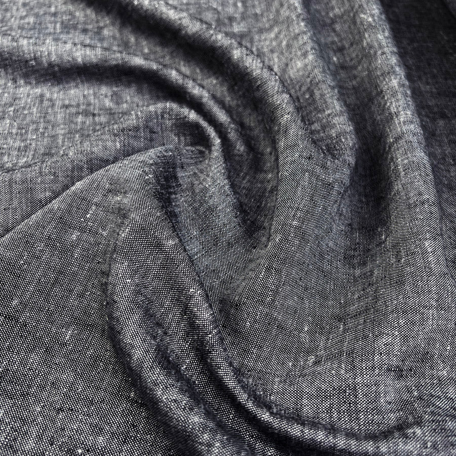 Viscose Linen Blend Grey Marl Shirting Fabric Mixed Up Cu 8C722F38 46E8 48Da 9B36 E8Ceb4279D14