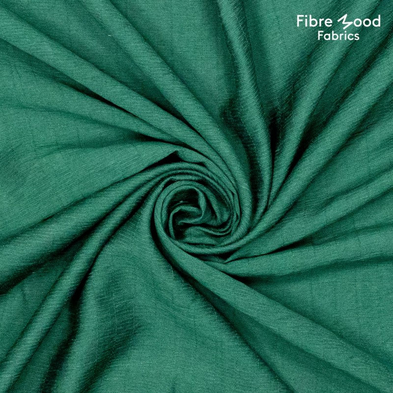 Viscose Nylon Linen Fabric Fibre Mood Jacquard Stripes Green Twist
