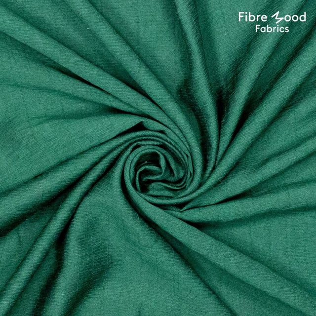 Viscose Nylon Linen Fabric Fibre Mood Jacquard Stripes Green Twist