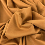 Viscose Poly Elastane Fabric Changing Times Mustard Ponte