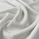 Viscose Seersucker Ecru White Rayon Polyester Spandex Summer Dress Fabric