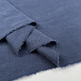 Viscose Tencel Finish Blue Polyester Plain Soft Pique Knit Leisure Wear Fabric Fold