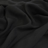 Viscose Twill Black Dress Fabric