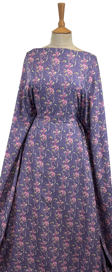 Voyage Armathwaite Blossom Heather Morlich Cotton Dress Fabric Mannequin