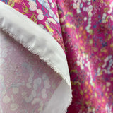 Voyage Hedgerow Fuchia Ness Poplin Cotton Dress Fabric Drape