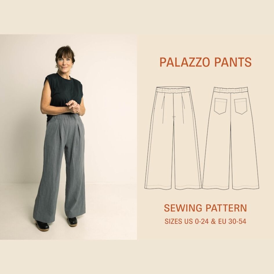 Wardrobe by me palazzo pants pattern 1