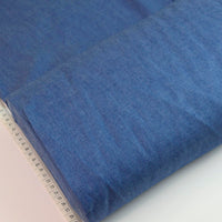 4oz Washed Chambray Denim - Mid Blue