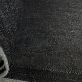 Washed Denim 8oz Black Cotton Woven Fabric Roll