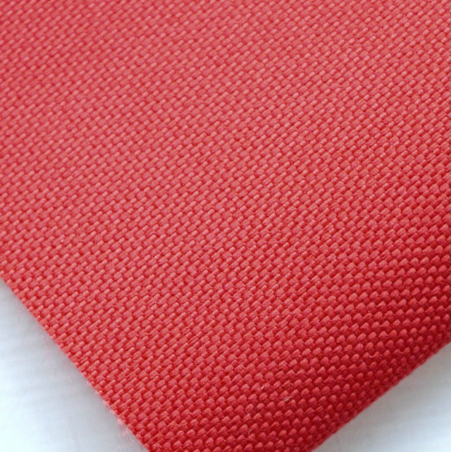 Water Resistant Canvas Cherry Red Vibrant Red Pu Coated Polyester Water Resistant Fabric Cud
