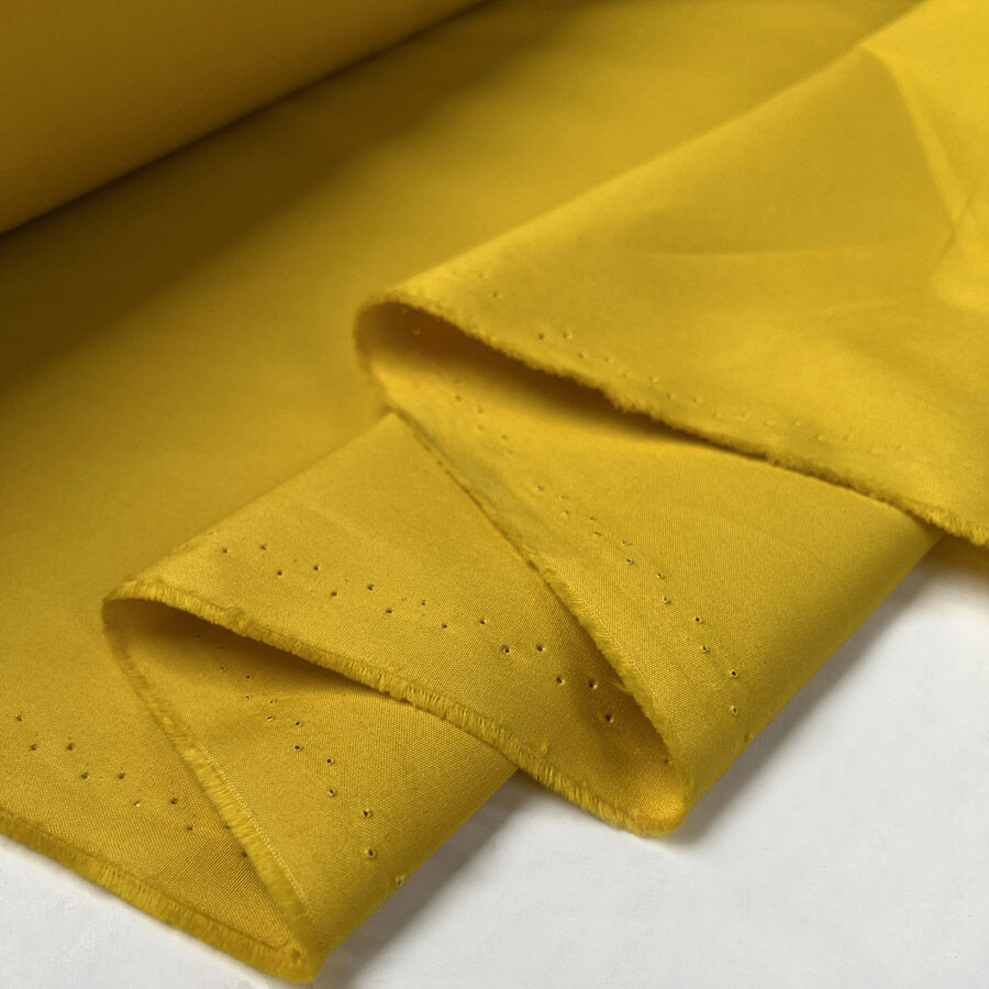 Remnant - Water Resistant Cotton Cambric 6oz - Yellow (1.75m)