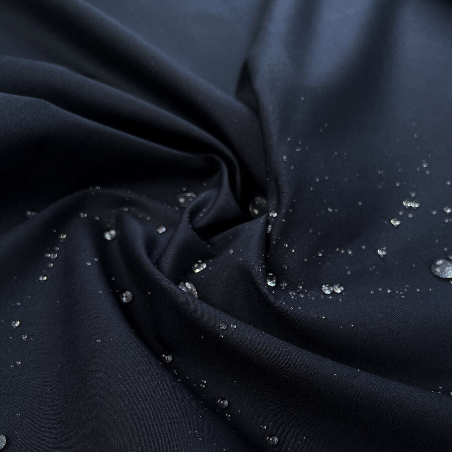 Water Resistant Cotton Cambric 8oz Navy British Coating Fabric