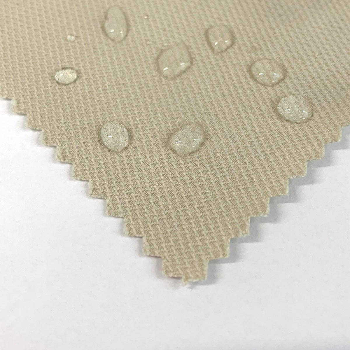 Waterproof Canvas Cushion Soft Beige Drops
