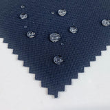 Waterproof Canvas Cushion Soft Navy Drops