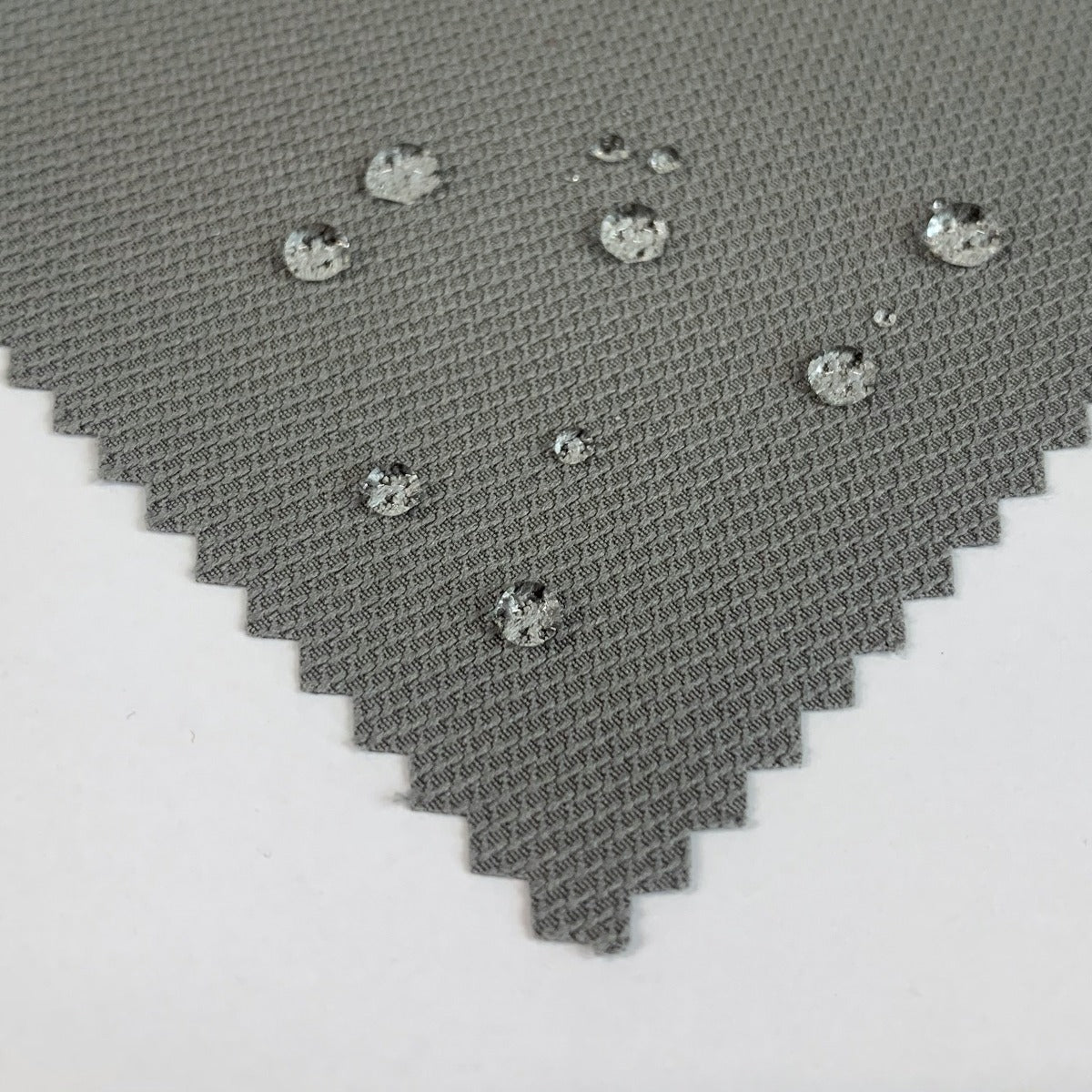 Waterproof Canvas Cushion Soft Silver Drops
