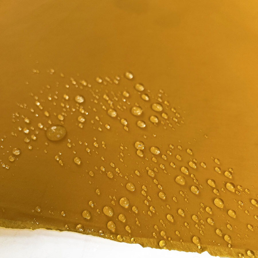 Waxed Cotton Tekwax Evolution 6oz Yellow British Water Resistant Coating Fabric