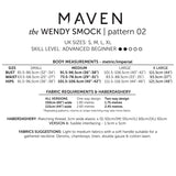 Wendy Smock Pattern Maven Backcover