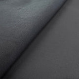 Wet Look Stretch Coated Cotton Twill Black