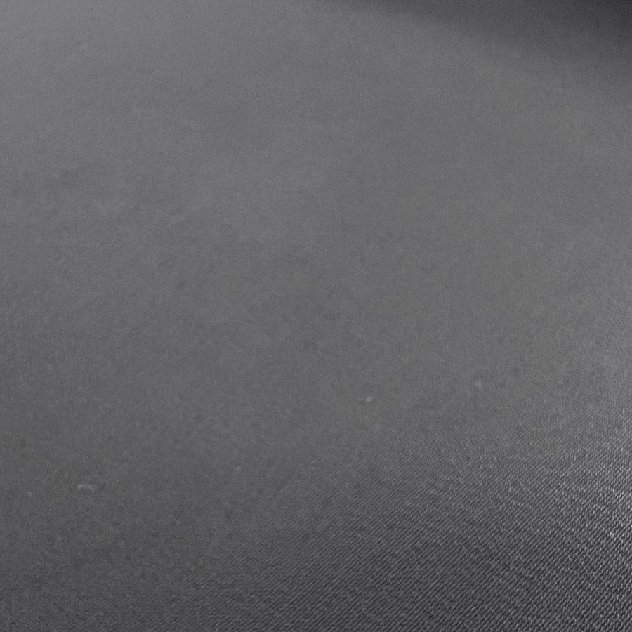 Wet Look Stretch Coated Cotton Twill Black Cu2