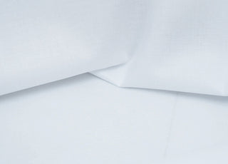 White 100% Combed Cotton Lawn Dressmaking Fabric Fold