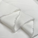 White Bleached Cotton Calico Plain Woven Fabric Fold