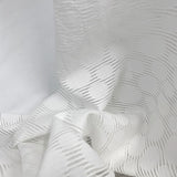 White Blouse Dress Fabric Sophie Crinkle