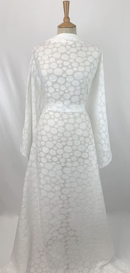 White Blouse Dress Fabric Sophie Dress