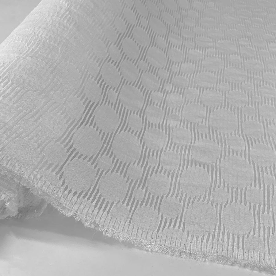 White Blouse Dress Fabric Sophie Roll