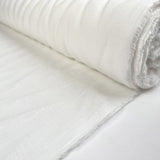 White Mischief Linen Italian Woven Dress Fabric Roll