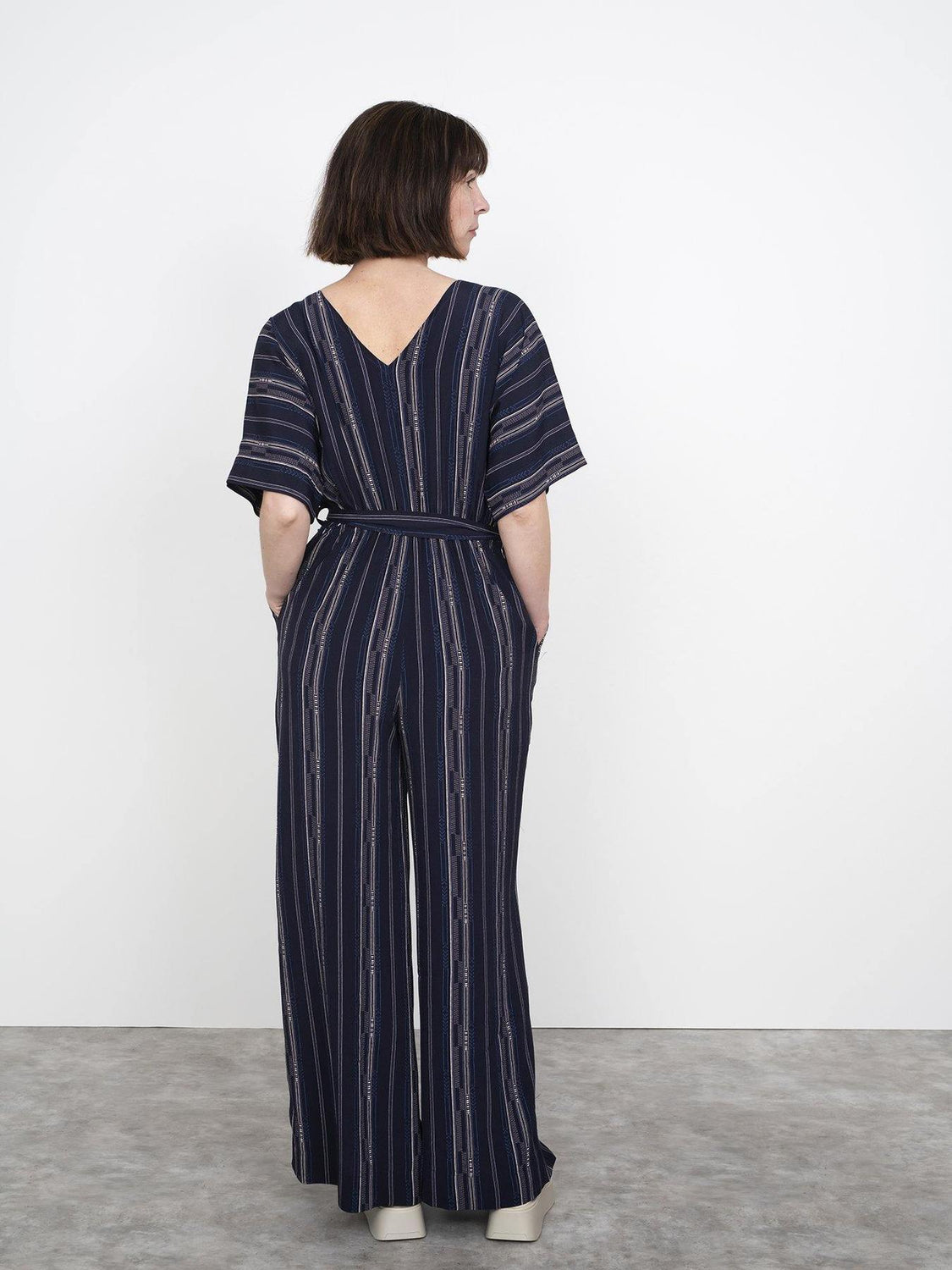 Wide Leg Jumpsuit Pattern The Assembly Line 4