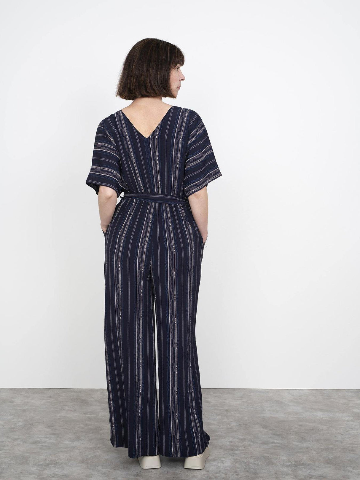 Wide Leg Jumpsuit Pattern The Assembly Line 4