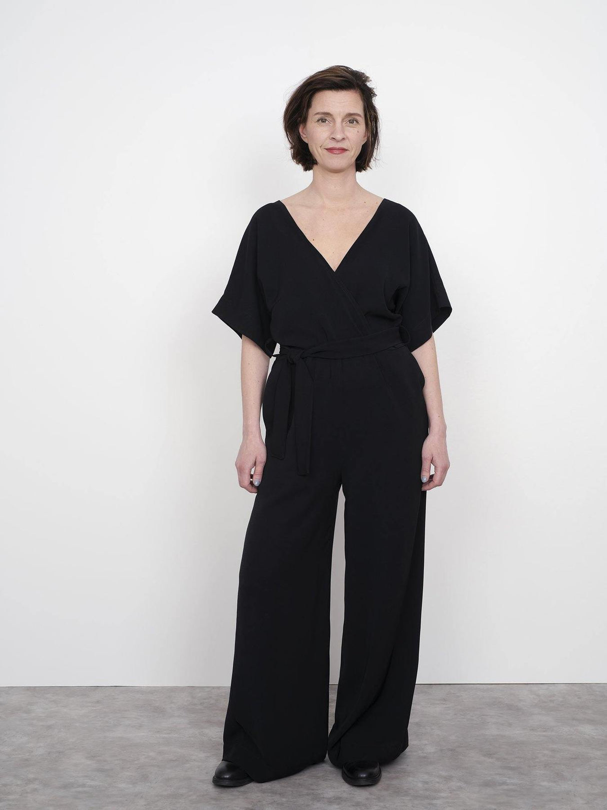 Wide Leg Jumpsuit Pattern The Assembly Line 5