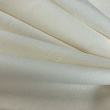 Winceyette Plain Ivory Cotton Flannel Fabric Fold